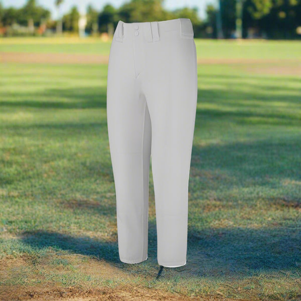 Mizuno Belted Softball Pant  - Grey