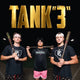 Three players posing with the 2026 Soldier Sports Tank3 Designer Alloy BBCOR -3 Baseball Bats