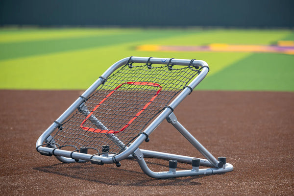 Pro Rebounder 3' x 3' Elite Portable Fielding Trainer set for fly balls