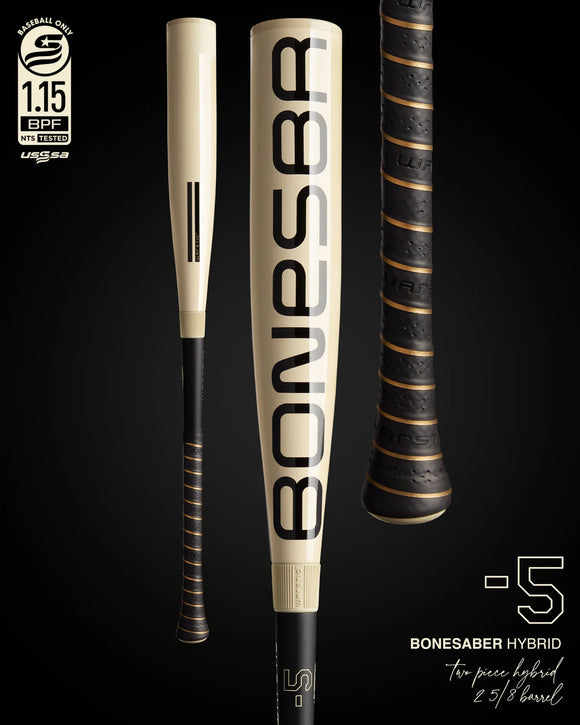 2025 Warstic Bonesaber Hybrid -5 USSSA Baseball Bat