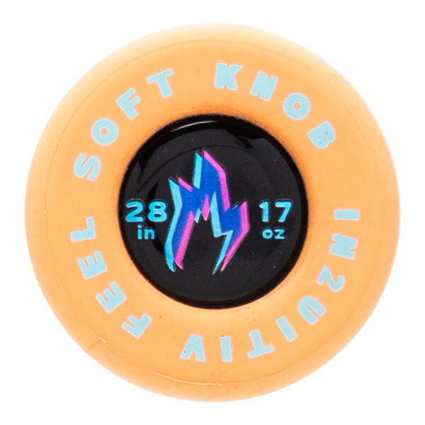 Close-up of the knob on the 2027 Easton Hype Fire® USA -11 Baseball Bat