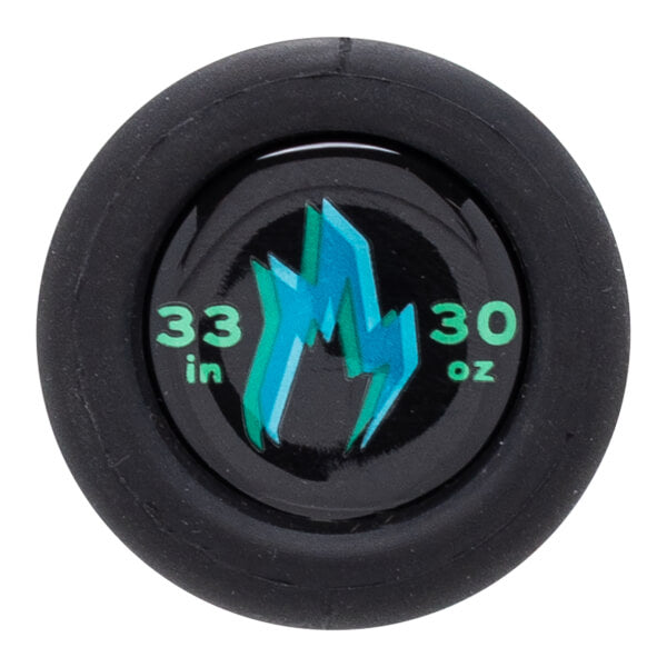 Close-up of the knob on the 2027 Easton Hype Fire -3 BBCOR Baseball Bat