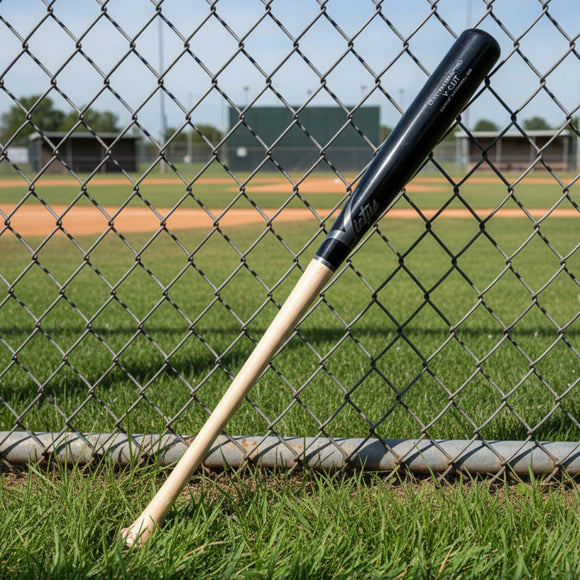 Victus Pro V Cut Gloss Maple Wood Baseball Bat - Natural/Gloss Black