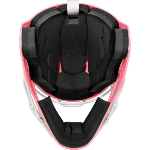 View of the inside of the helmet with the Easton Jen Schro My Very First™ Youth Fastpitch Catchers Set