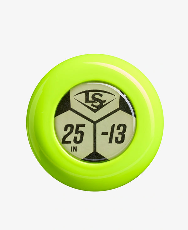Close-up of the knob on the 2027 Louisville Slugger Supra™ -13 T-Ball Bat