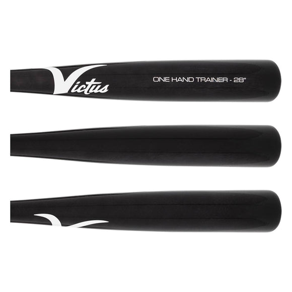 Barrel end of the Victus One-Hand 27" Training Bat