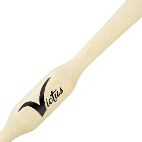 Weighted portion of the Victus Adult Two-Hand Training Bat