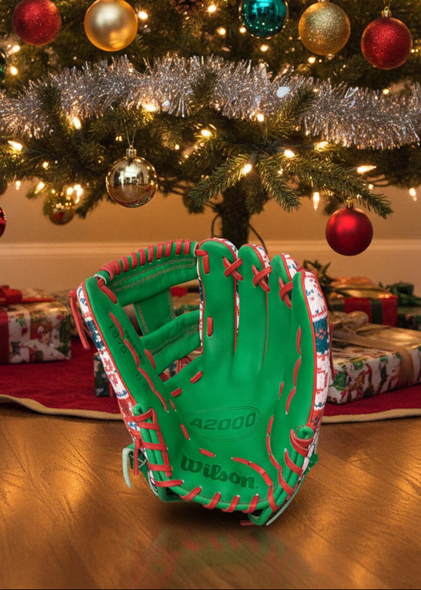 Wilson A2000 1975 Christmas Sweater 11.75" Baseball Glove - GOTM December 2025