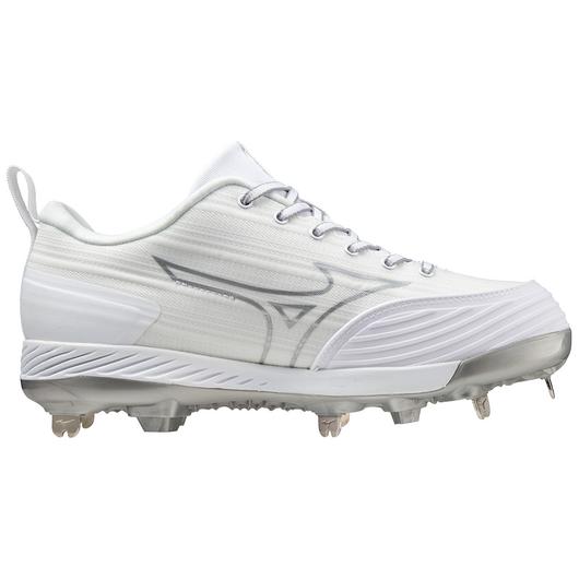 Mizuno Sweep Low Women’s Metal Softball Cleat White