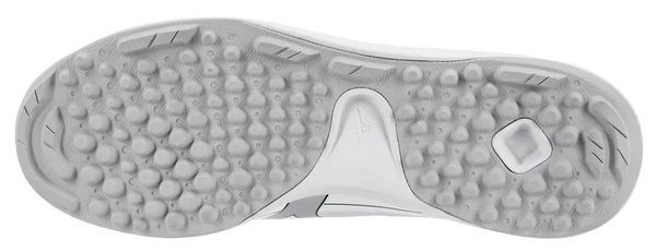 View of the sole of the Mizuno CushionRevo Diamond Turf Shoe