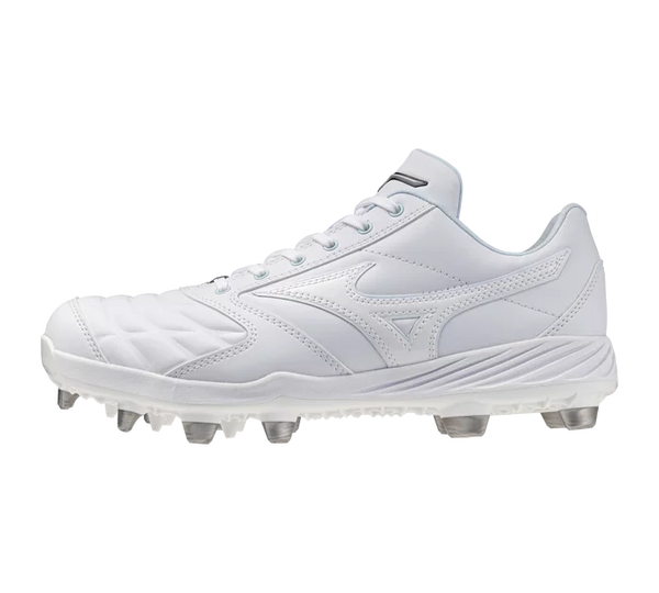 Mizuno Pro Select Fastpitch TPU Molded Cleat - White