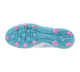 View of the sole of the Mizuno Pro Select Fastpitch TPU Molded Cleat - White/Pink