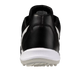 Rear view of the Mizuno Pro Select Turf Shoe- Black/White