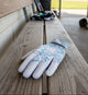 New Mizuno MVP Youth Batting Glove - White/Blue