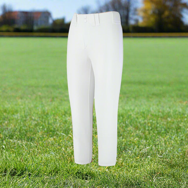 Mizuno Belted Softball Pant  - White