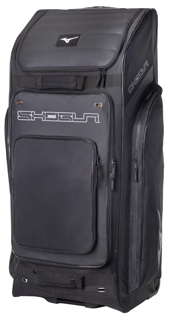Mizuno Shogun Wheeled Bag - Black