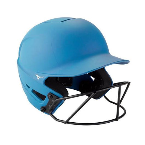 Mizuno F6 Matte Fastpitch Batting Helmet - Columbia