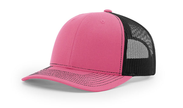 Richardson Trucker Cap - 112 Pink/Black