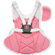 Rear view of the chest protector with the Easton Jen Schro My Very First™ Youth Fastpitch Catchers Set