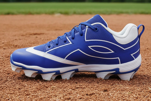 Under Armour Leadoff Icon Low RM Jr. Youth Molded Cleat - Royal