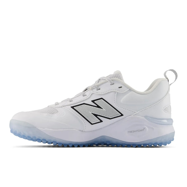 New Balance Velo v5 Women's Turf-Trainer Shoe - White/Metallic Silver