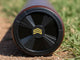 Close-up of the end cap on the 2026 Soldier Sports Tank3 Designer Alloy BBCOR -3 Baseball Bat