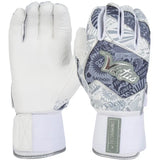 Victus NOX Full Wrap BG Adult Batting Glove - White/Silver