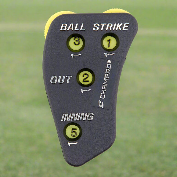 Champro 4-Dial Umpire Indicator with New Dial Configuation