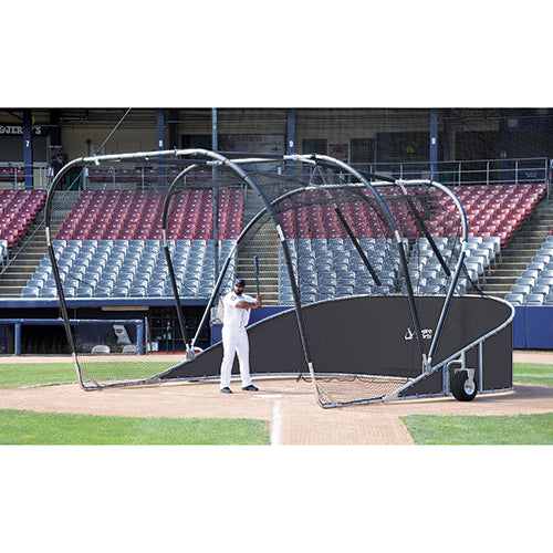 Bomber Elite Rolling Batting Cage - Black