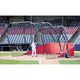 Bomber Elite Rolling Batting Cage - Red