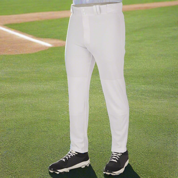 Champro Men's Triple Crown 2.0 Open-Bottom Baseball Pants - White