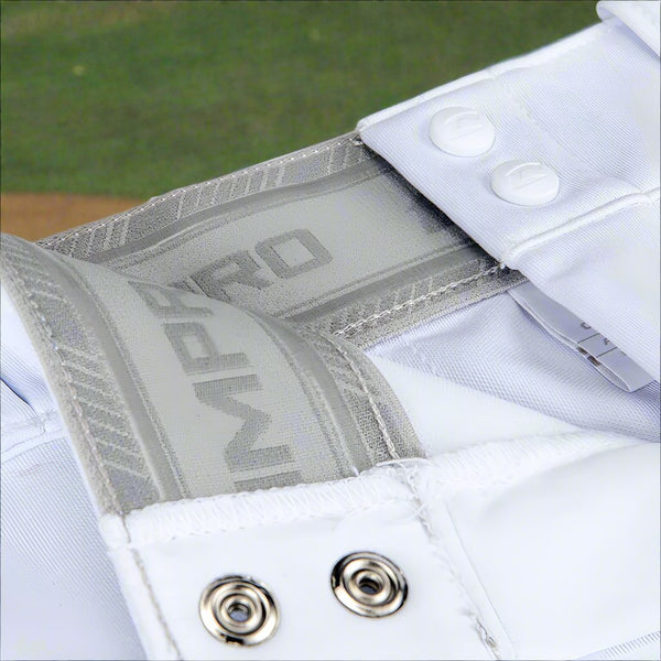 Close-up of the waistband of the Champro Men's Triple Crown 2.0 Knicker Baseball Pants