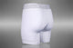 Rear view of the Champro Women's Take-Out Fastpitch Sliding Short - White