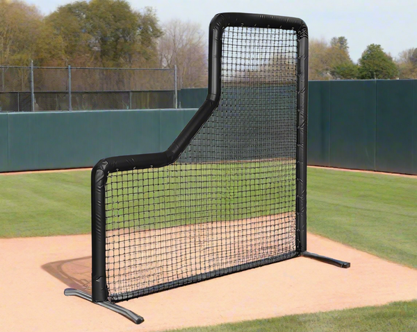 Bullet Baseball L-Screen (7' x 7') - Black