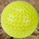 11" Dimple Molded Softball - Optic Yellow