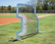 Bullet Baseball and Fastpitch L-Screen Combo (7' x 7') - Columbia