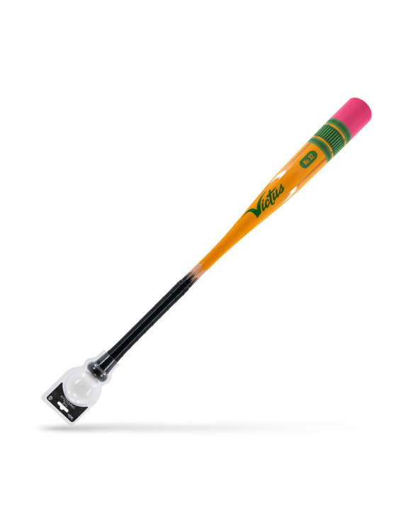 Victus Pencil Yardstick Plastic Bat and whiffle ball