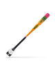 Victus Pencil Yardstick Plastic Bat and whiffle ball