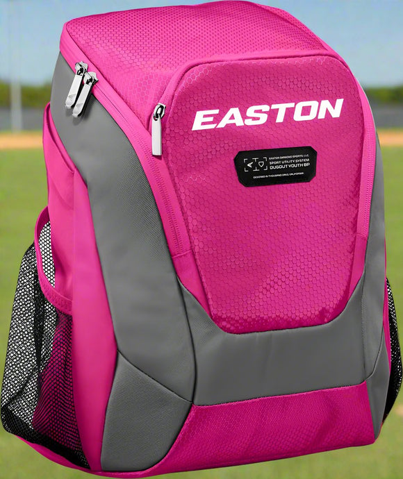 Easton Dugout Youth Backpack - Pink