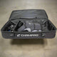 View of the inside compartments in the Champro Wheeled Umpire Bag