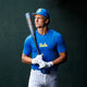 College player holding the 2025 Easton MAV1™ -3 BBCOR Baseball Bat