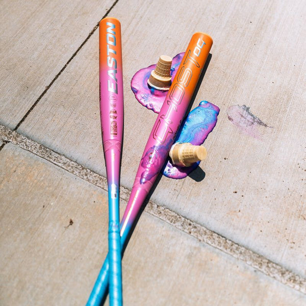 2025 Easton Ghost OG Rainbow Sherbert Fastpitch Bat