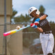 Player batting with the 2026 Easton Hype Fire® USSSA Baseball Bat