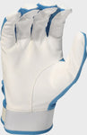 Easton Fundamental Girl's Fastpitch Batting Gloves - Columbia/White