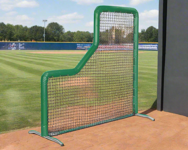 Bullet Baseball L-Screen (7' x 7') - Green