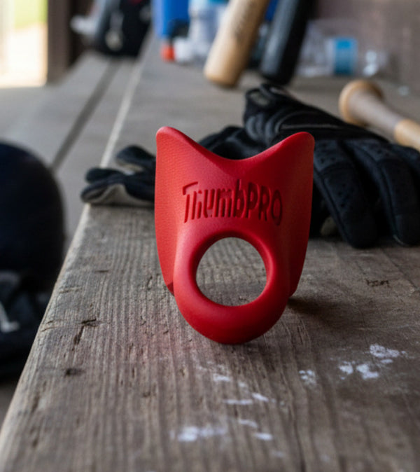 ThumbPro Batter's Thumb Guard - Red
