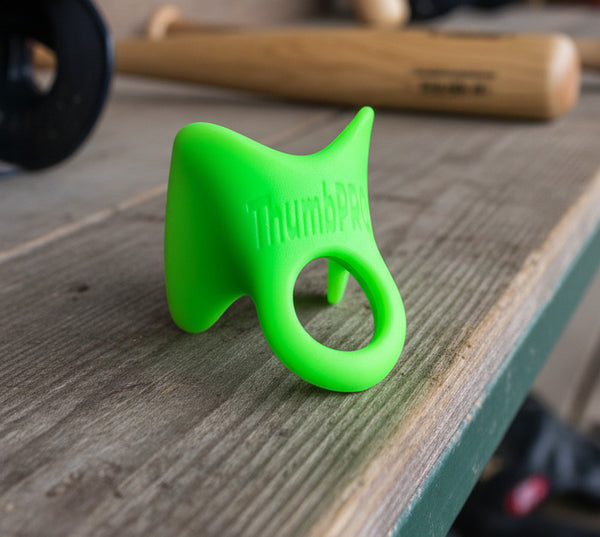 ThumbPRO Batter's Thumb Guard - Lime Green