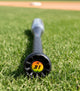 Close-up of the knob on the 2027 Marucci CATX RCKLESS Gen 2 -8 Senior League USSSA Big Barrel Baseball Bat