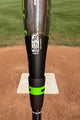 Close-up of the certification stamp on the 2027 Marucci CATX RCKLESS Gen 2 Comp -10 Senior League USSSA Big Barrel Baseball Bat