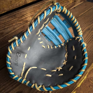 Emery Summit Series PMB1 First Base Mitt – Grey/Columbia